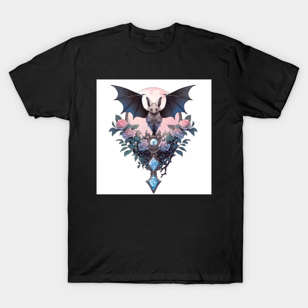 Cute Bat T-Shirt by Enchanted Reverie